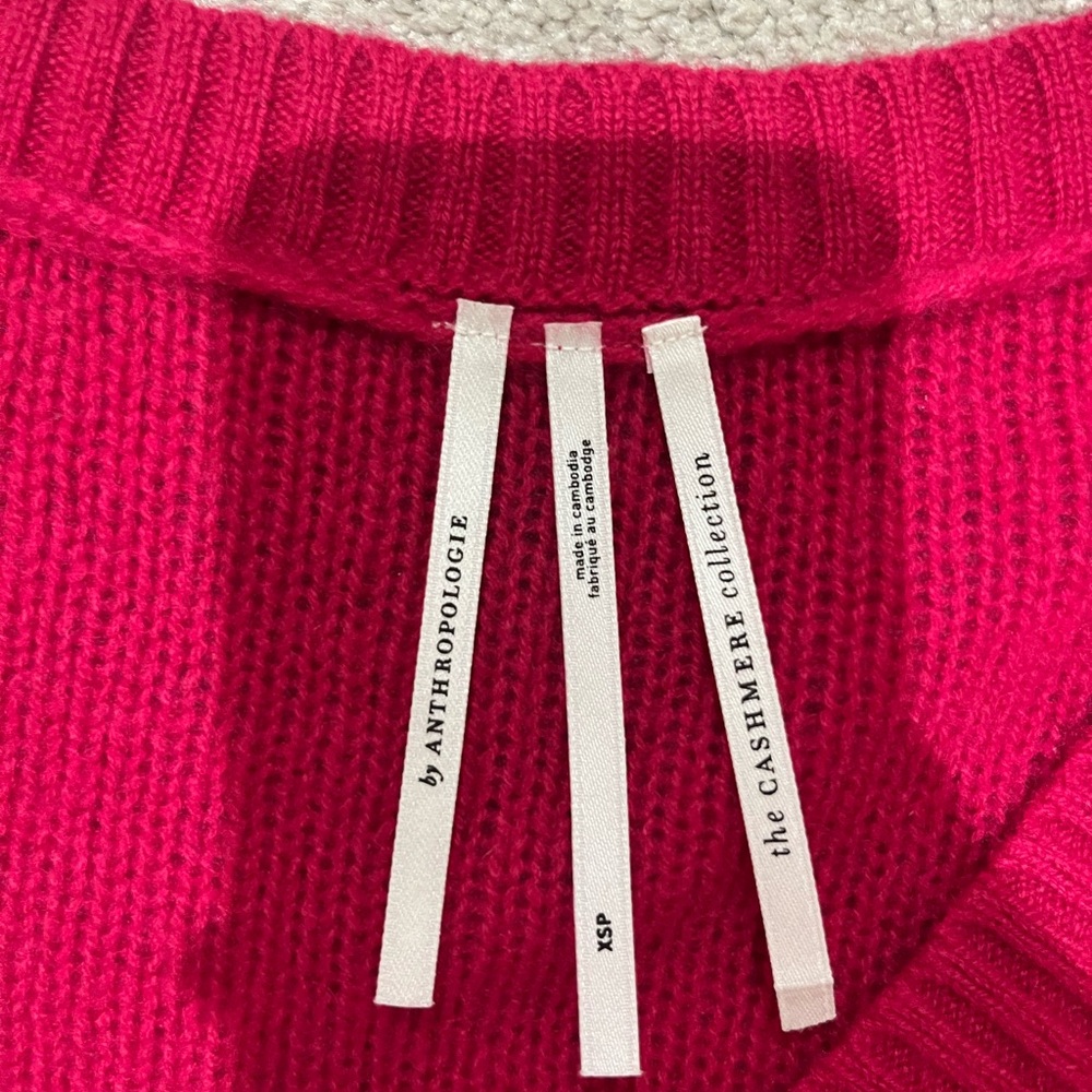 Anthropologie cashmere collection